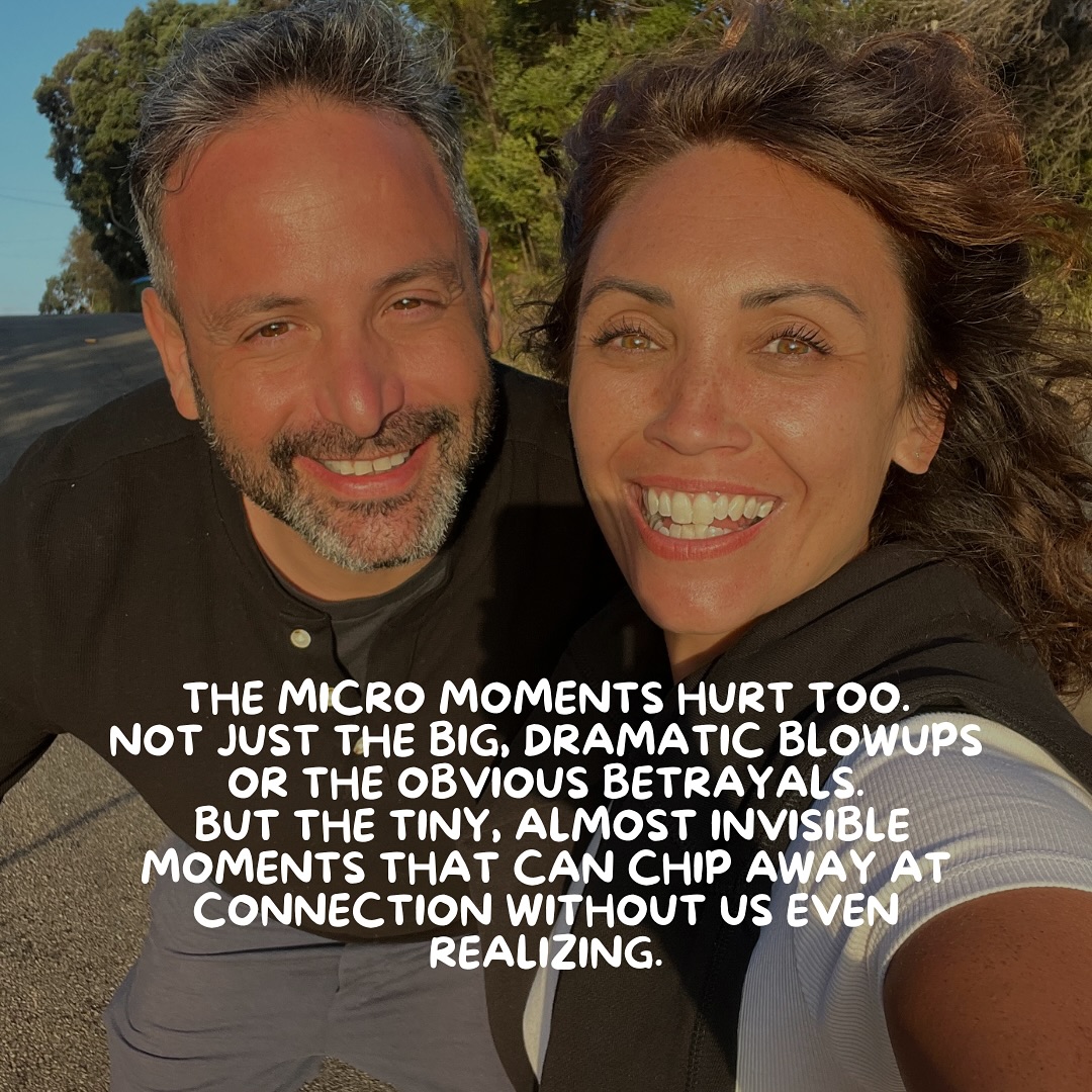 When I forget what matters, like being present with Steve, I often take myself to the end of my life, imagining my older self who is reflecting back on the life she lived. 

I like to imagine her smiling contently, feeling really damn good about what she made matter. About what she considered truly important. 

When she looks back on her life, she thanks herself for being present with the ones she loved. She laughs at all the wonderful times she shared with her husband and the moments she was there with him and for him. 

When I do this practice, and Steve does it too, bless him, we remind ourselves that being present with the ones we treasure (mind you we don’t always get it right) is something to keep at the top of the “what matters in my life” list. 

It’s pretty simple when you think about it, isn’t it? We know what’s important. We know what matters. We know presence feels good when it’s gifted to us. We know it’s validating for someone when we offer presence to them. 

What matters to you and to your relationships? What micro moments of disconnection might you be contributing to that you’re willing to change? Imagine your older self looking back on their life. That’ll give you some clues as to where to start your change. 

#katjohn #authentic #authenticity #authenticliving #authenticself