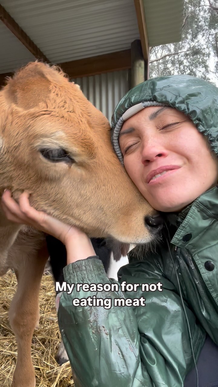 In the beginning, I found it hard to own my choice. I didn’t know how to answer the many questions, the sarcasm, the argumentative-ness from people. Most of those people were close to me. 

But this is and has always been my reason. I can’t discern the difference between these beautiful beings and Bailey and Daisy. To me, they are the same. 

Anytime I am with an animal, my heart is happy. I immediately love them, want to take care of them, make them feel safe. To me, there is no greater kindness. 

I feel their heart. I see the soul in their eyes. It’s as simple as that. 

My deepest wish is that all animals know kindness. That they live freely and without fear. That they feel the sun on their skin. Grass under their feet. The hand of a kind human. I know this is not a reality and I thank the people @animalsaustralia @edgarsmission @owlandpuscatfarmsanctuary @happilyheiferafter @thegentlebarn who make this their living to do so. Deep, deep thank you. 

My choice is mine to own, to be okay with. Your choice is yours too. 

It’s my hope, with thanks to organisations like @animalsaustralia that the animals who exist (not live) in the worst kind of conditions, who are treated as if they don’t experience pain, sadness, fear, joy, love (because they do) —— that one day we’ll live in a world where these animals don’t have to know only crammed, caged walls, have their babies being taken and unfathomable conditions to produce (I believe) an absurd amount of food for us. 

That maybe, we’ll restore some balance that we’ve messed with. 

My heart is with theirs and I know many of yours are too. We can do way better for these beautiful beings and make more considered choices, for them. It’s their planet too 🐮🐷🐑🐔. 

#katjohn #authentic #authenticity #zerofks #authenticitycoach #authenticself #authenticliving