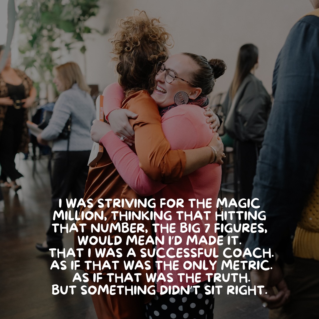 It was never my true goal. But it sure was my egos. To make a million dollars meant, I made it. 

A gnawing feeling kept at me, asking if this was what I truly wanted. I thought it was self sabotage and my old limiting beliefs playing up, so I ignored it. 

But as time went on, as my energy grew tired, as my other wheels of life suffered, as I was irritable and couldn’t see what I was already making was indeed enough, I stopped to listen, to dig deep and to get clarity. 

Clarity showed me what I was making was enough. For the life I live, the agreement Steve and I have with our money, I was plentiful. 

My enough may be different to your enough, and that’s okay. And that’s what I think we all can do better at being okay with. Just because others are making big money doesn’t mean you have to. If you’re good, then you’re good. And that’s something to own and know you are still enough. 

#katjohn #authentic #authenticity #authenticitycoach #authenticself #authenticliving #relatable #money