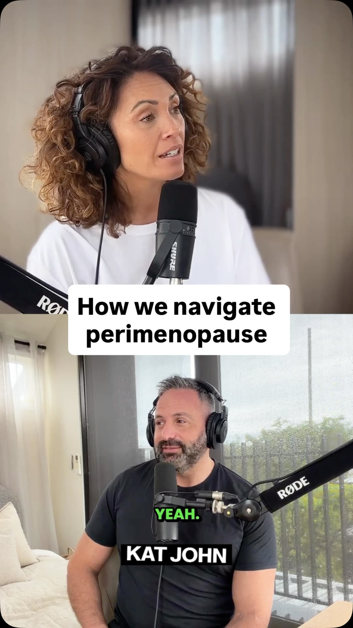 It’s not just me going through it. The people I love around me are too. On the podcast we talk about what changes Steve has noticed and how my open sharing helps him, help me. 
#katjohn #perimenopause #authentic #authenticity #authenticitycoach #authenticself #authenticliving #relationships #relatable #thisis40