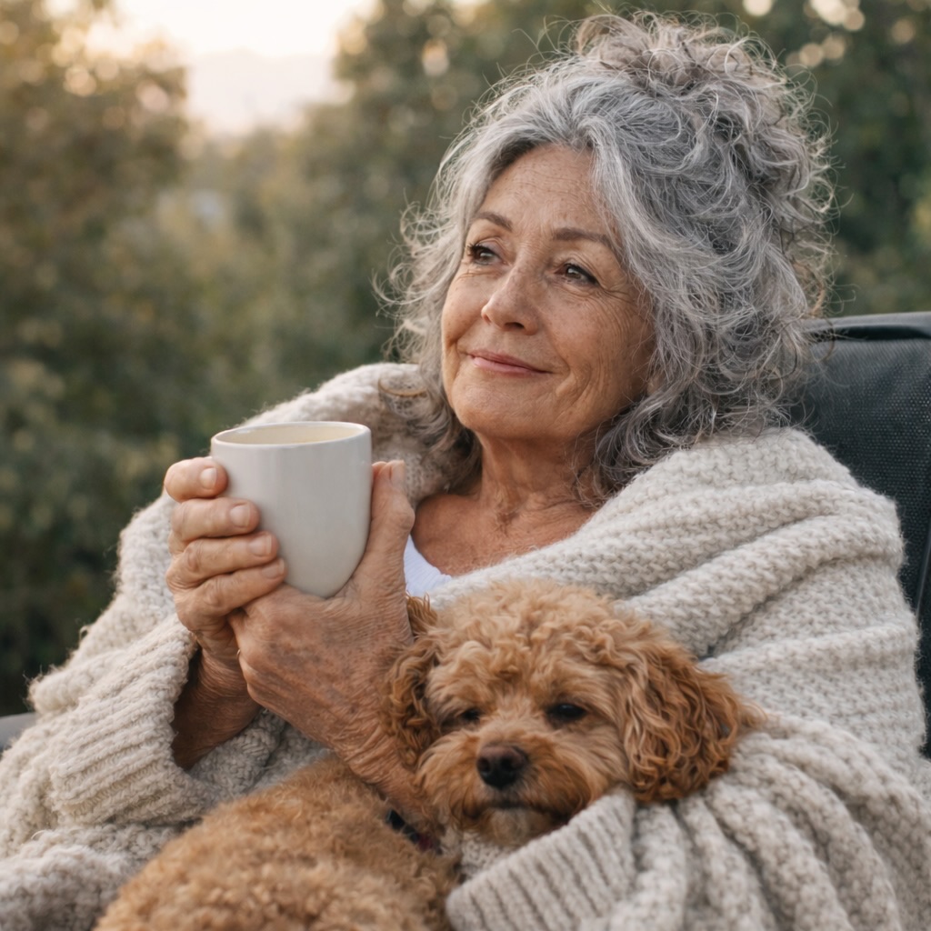 I often visit, talk and ask questions to the version of myself that is living closer to end of life, imagining her so content and so at peace, that she lived her life, her way. 

I ask her things like, “what are you glad you stopped worrying about? What moments mattered most to you? What are you grateful you did and didn’t do? When did you feel most like you? What helped you to feel and be, you?” 

With a journal and pen in hand, I write, imagining her next to me, sharing answers of pure gold that guide how I now choose to live and pave my path. 

One of the top five regrets of the dying is, “I wish I had the courage to live a life that was true to me”, aka, to live and be authentic. And so, this is why I visit my elder self to see what golden nuggets she has to offer. 

A tool I love and wanted to share with you ♥️

More of these tools are inside my program, Authentic, sharing how to be a legend at the ongoing dance between who you are and who you think you have to be. Sign ups open now. 

#katjohn #authentic #authenticity #authenticliving #authenticself