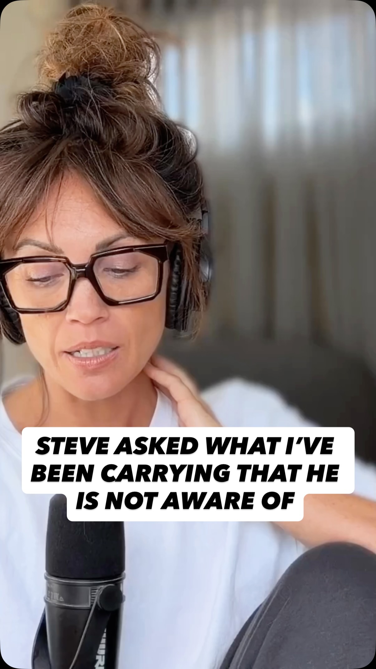 Steve and I asked each other, “what are you carrying that I might not be aware of, and how can I support you?” 

It led to us having a good share on the podcast. 

We share very openly in our relationship so it wasn’t news to us what we were carrying, but it did allow us to deepen our understanding of how the other is really doing underneath life. 

Full episode out now on ‘Authentic’ the podcast 🎧. 

Side note: Prometrium has been amazing in many other ways for me, mainly in easing big hormonal fluctuations and stabilising my moods mid menstrual cycle. My estrogen levels are high and I’m low in progesterone, hence taking this. However, it has flattened by mood and stunted my joy ongoing which is what has been hardest. And so I am titrating the dose, changing the way it’s ingested and seeing if this improves. 

I know there’s going to be a lot of opinions on this, different approaches and advice, and that’s okay, you’re welcome to share them. This is not me saying to take or not take medication. This is me as a human being sharing what I’ve been carrying of late. Just remember this if you do want to type a comment below. 

#katjohn #authentic #authenticity #authenticself #perimenopause