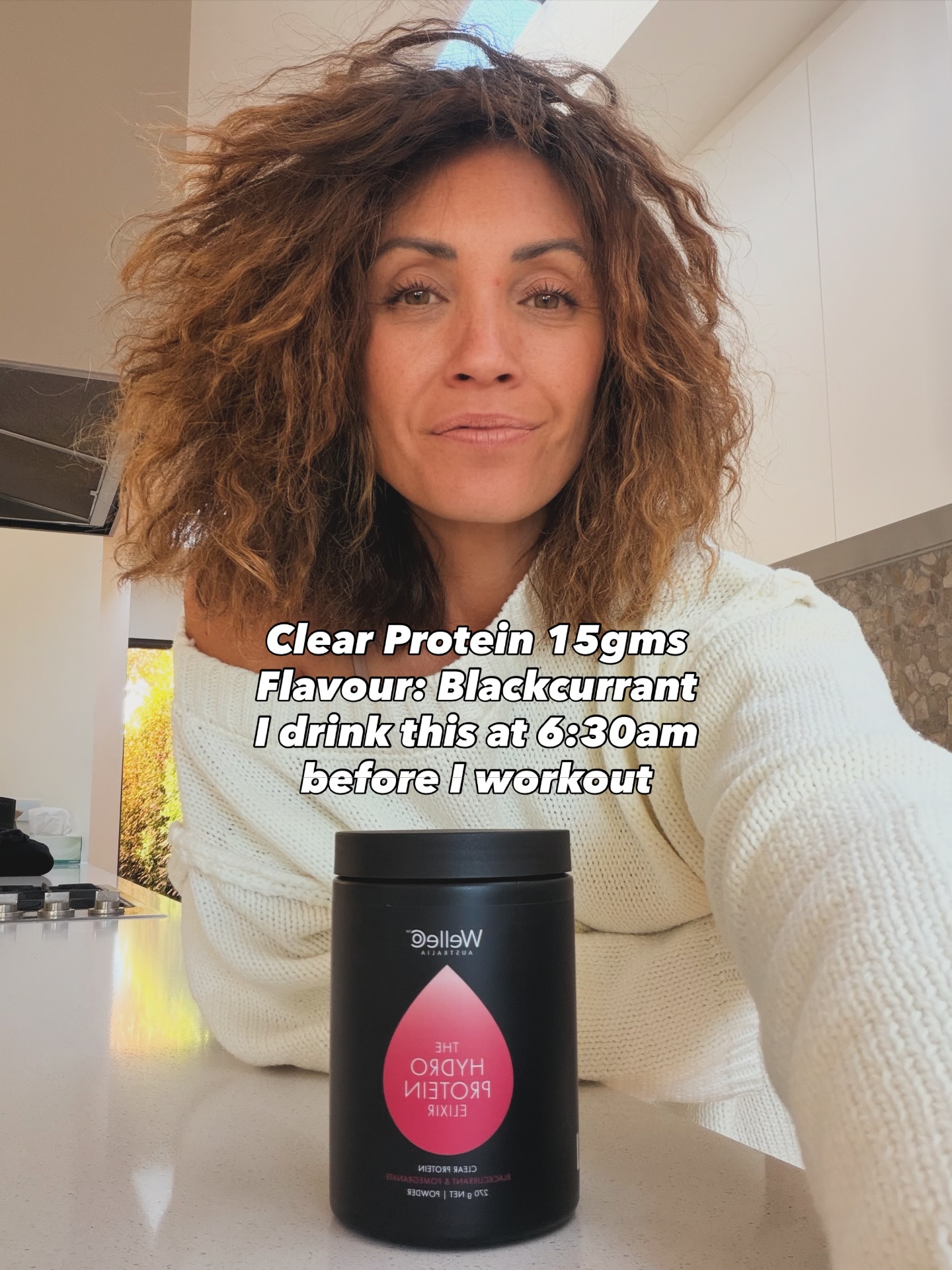 This is the one (and only) brand I have partnered with for the last eight months. On the daily I’ll be asked to partner and 9/10 it’s a no. It has to align and make sense. 

When @welleco reached out, I trialled their products for 3 months to see their effect. When I legit felt good and noticed subtle and obvious changes, we agreed to partner. Here’s what’s in my cupboard and why I take it. 

Clear protein
Now I’m 40 and the ongoing research for women’s bodies, it’s known to not train without protein on board. Two scoops in my water and I’m sorted. 

Daily Greens & Goddess capsules 
The daily greens keep my digestion going like a legend (💩) and gives me a little pep (I don’t drink coffee). The Goddess capsules are new to the mix to calm down my nervous system thank to ever changing hormones. 

Nourishing protein 
As a predominant vegan and sometimes vegetarian, I need to keep my protein levels up and this is one of the cleanest proteins I’ve had. And it tastes good as I don’t like them super sweet. 

Evening Elixir 
I take this every second night with hot water and really do sleep deeply and wake up not groggy. Sometimes I make it with yoghurt, berries etc if I want to make it into a dessert. 

You can use code KAT15 if you want to try or keep ordering. I’m genuinely a fan 🪭.