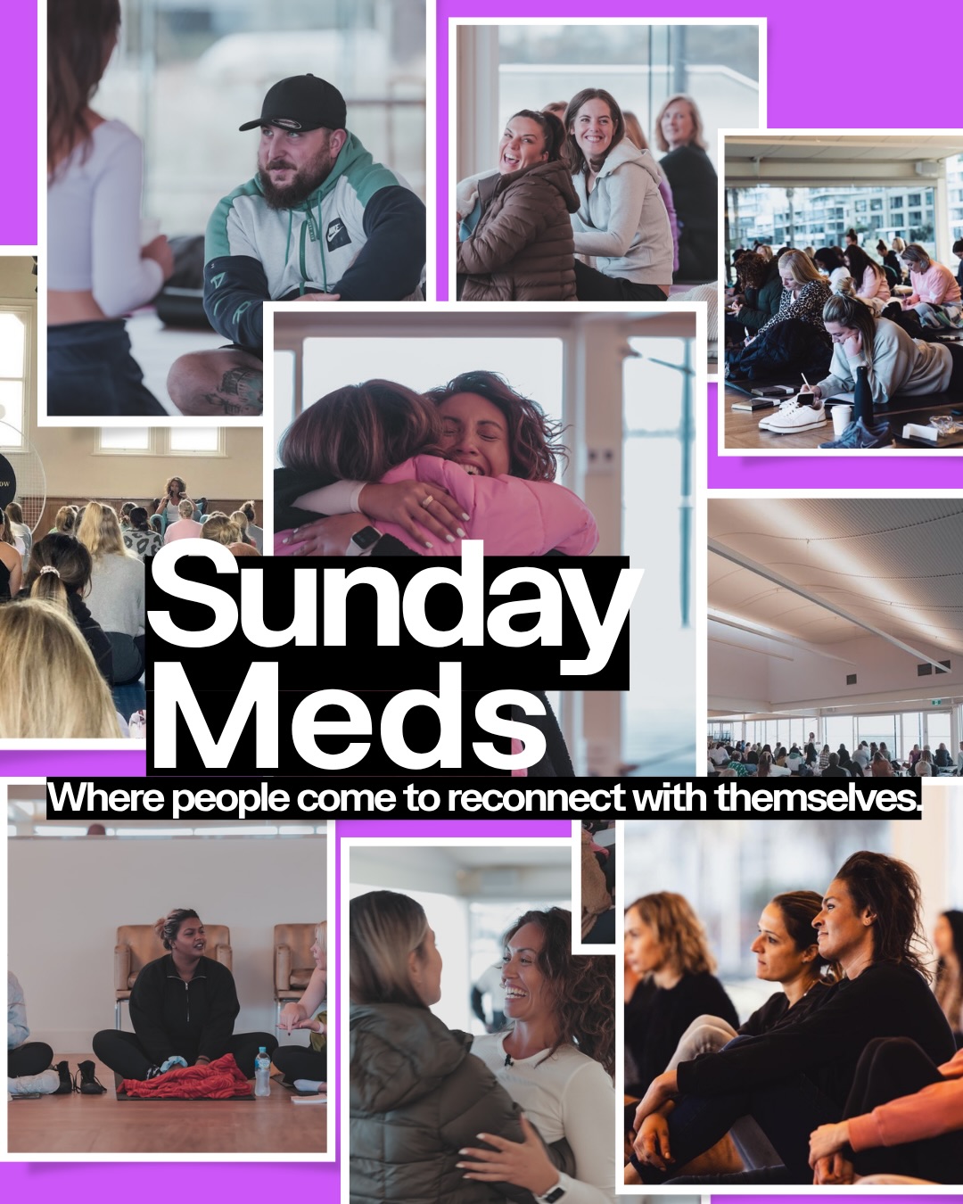 Sunday Meds on Winter Solstice ❄️ 
June 21st, Brighton Beach LSC, Melbourne. 

It’s these kinds of mornings, where we sit with ourselves long enough to hear what’s really going on underneath the load of life, that are needed. 

Sunday Meds was created five years ago for that exact reason. A place to slow down with other humans who are also carrying life. A space where you don’t need to hold it all together, or arrive as the “best version” of yourself.
You get to come as you are.

This Winter Solstice gathering feels especially important. The changing of seasons naturally asks us to reflect. To notice what feels outgrown, what needs tending to, and what this new season is asking of us. 

Through real chats, meditation, Qi Gong, and quiet reflection, the space is created to reconnect with ourselves again. 
If you’ve been feeling stretched by life, flat, emotional, disconnected, overwhelmed, tired of the pace, or like you’ve drifted from yourself… this morning is for you.

You don’t need to know anyone. You don’t need to be “good” at meditation. You don’t need to have anything figured out.
You just need to come.

Comment ‘meds’ and I’ll send you the link. I can’t wait to see you there for a super morning looking right over the bay.

#katjohn #meditation #qigong #melbourneevents #wellbeing