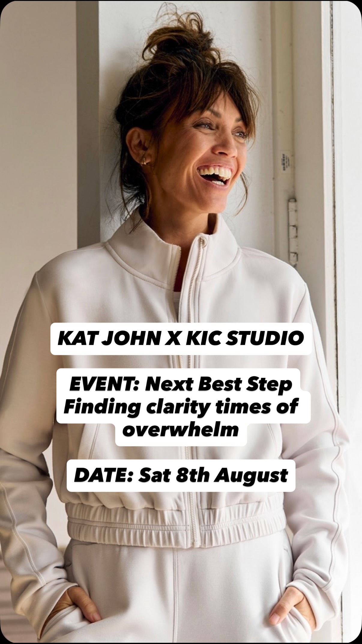 If you’re overwhelmed and doing your head about what to do next, I’m sure that’s making it hard for clarity to enter your life and provide an answer. If you’re sick of sitting in indecision, then the Next Best Step event @kic.studio will be a solid way to sort yourself out. 

Clarity is a beautiful thing and something we seek in times of change. Our heads do a pretty good job of complicating what we often know we need to do that’ll lead to clarity. 

If this is you, come and hang out with me on Saturday August 8th for an afternoon of Qi Gong to settle you, learn a solid coaching tool to see why you get in you’re own way, and meditate and journal to uncover the answer you need, to take the next best step on your path. 

Tickets in bio or comment ‘clarity’ and the link will be sent to your DMs. 

#katjohn #authenticliving #clarity #melbourne
