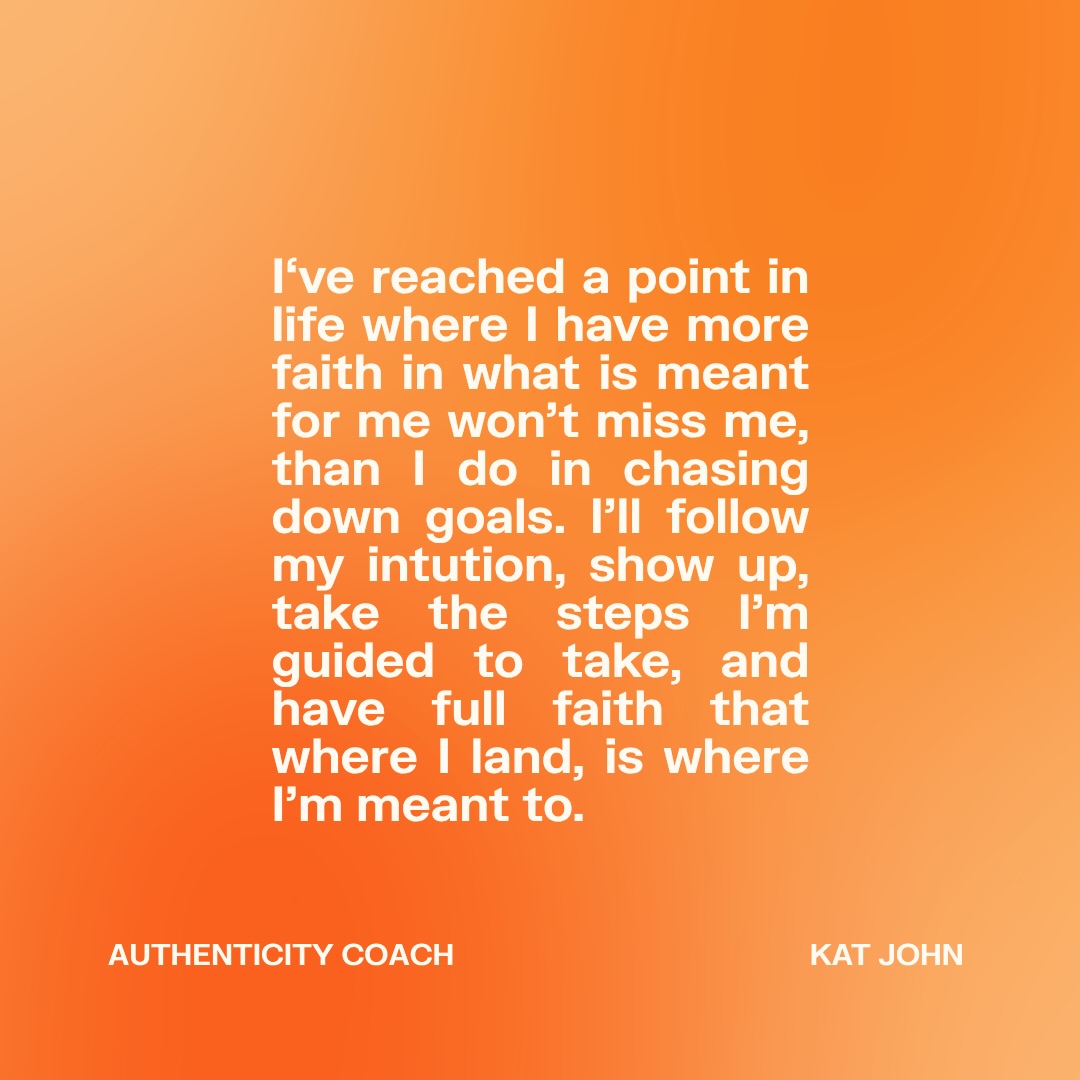 The way of Wu Wei calls me. 
Of effortless effort. 
Of trust in the timing. 
Of act when it’s time to act. 
Of no brute force forcing. 
Of faith. 

My being is done with it. My ego gets real fomo. And in between both, lies the real hard daily work of choosing the way that feels true to my heart. 

#katjohn #authenticliving #wuwei #relatable #authentic